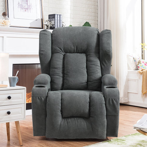 Isabelle & Max™ Kiryazov Swivel Rocker Recliner Manual Rocking Glider